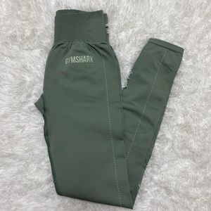 Green Gymshark Leggings